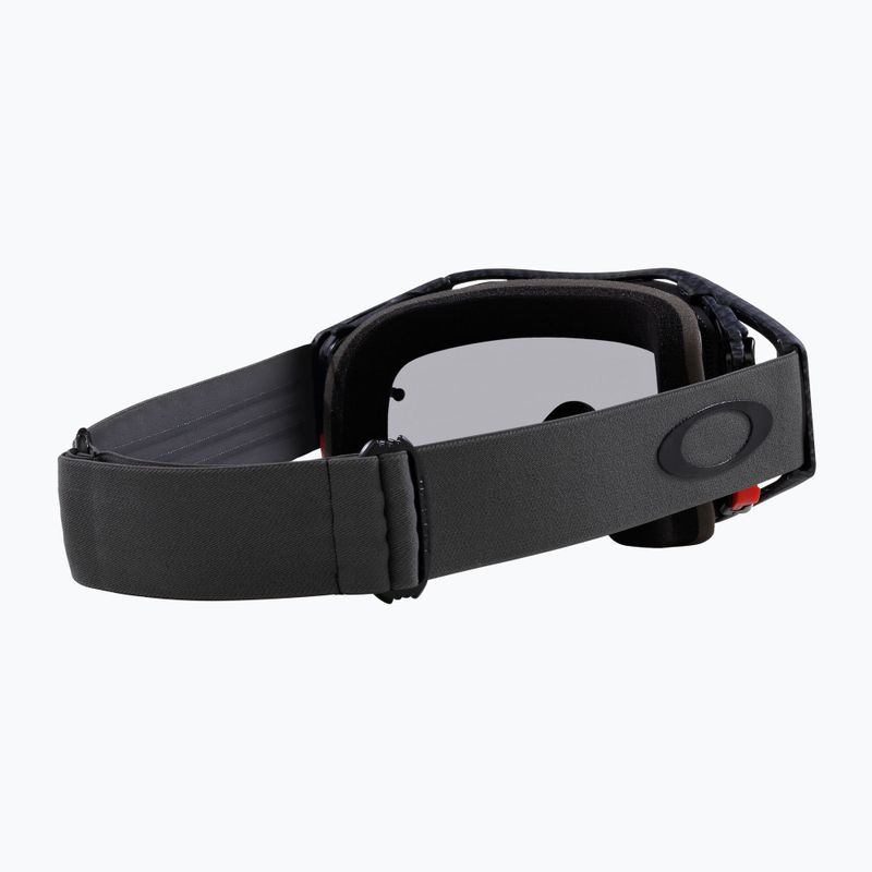 Oakley Airbrake MTB anglies pluošto/šviesiai pilkos spalvos dviračių akiniai 3
