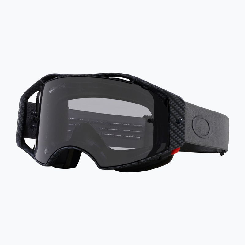 Oakley Airbrake MTB anglies pluošto/šviesiai pilkos spalvos dviračių akiniai 7