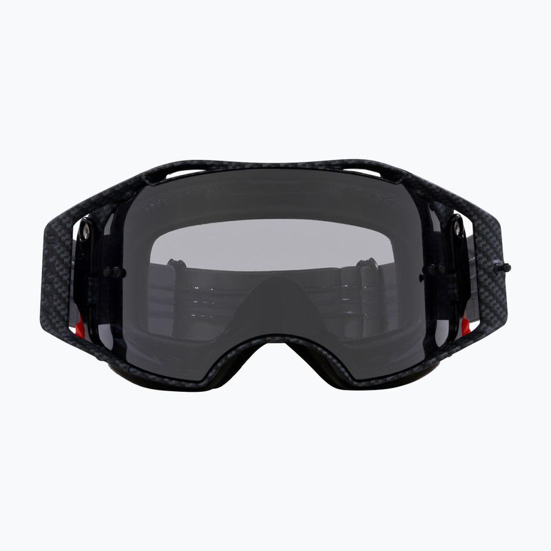 Oakley Airbrake MTB anglies pluošto/šviesiai pilkos spalvos dviračių akiniai 8