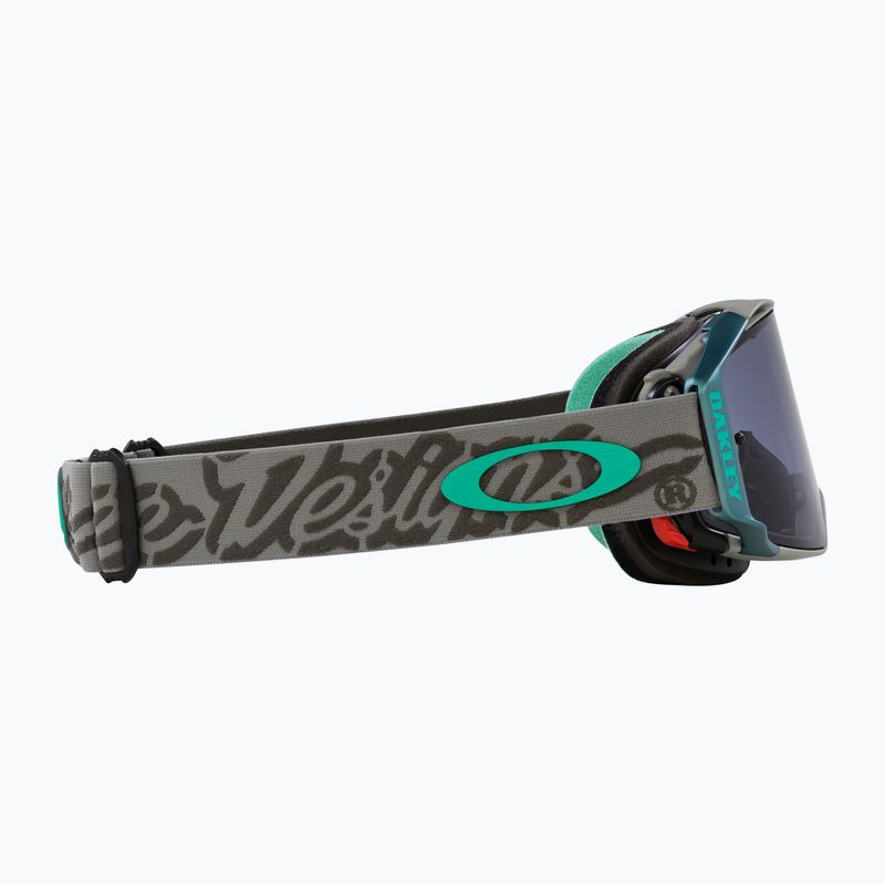 Oakley Airbrake MTB tld taktiniai žali/šviesiai pilki dviratininkų akiniai 2