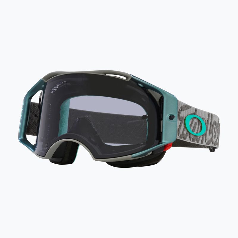 Oakley Airbrake MTB tld taktiniai žali/šviesiai pilki dviratininkų akiniai 7