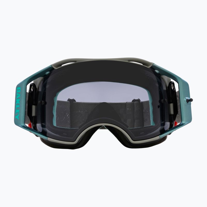 Oakley Airbrake MTB tld taktiniai žali/šviesiai pilki dviratininkų akiniai 8