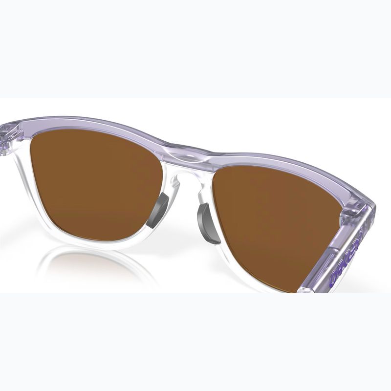 Akiniai nuo saulės Oakley Frogskins Hybrid matte trans lilac/clear prizm violet 7