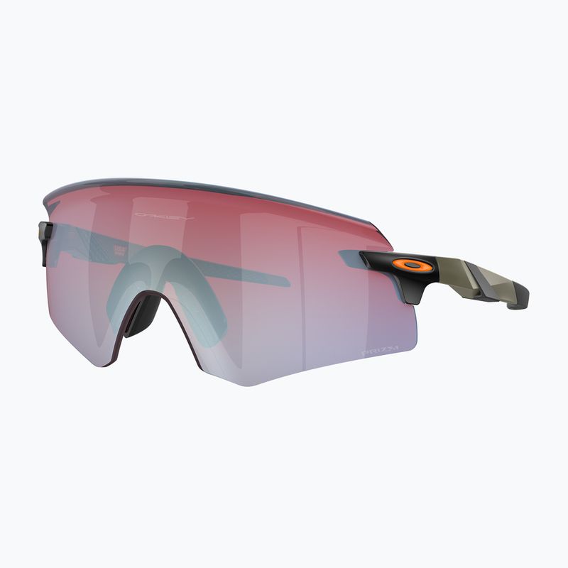 Akiniai nuo saulės Oakley Encoder matte moss green/prizm snow sapphire 5