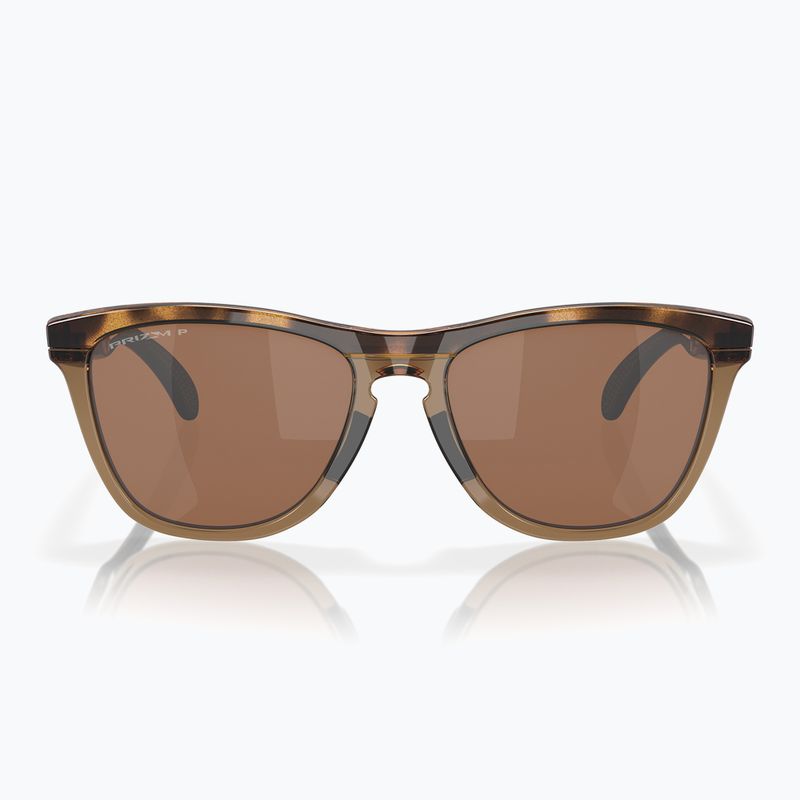 Akiniai nuo saulės Oakley Frogskins Range brown tortoise/brown smoke 2
