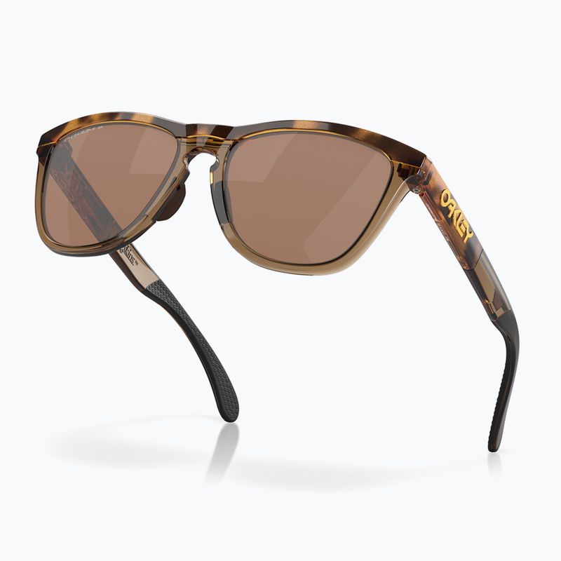 Akiniai nuo saulės Oakley Frogskins Range brown tortoise/brown smoke 4