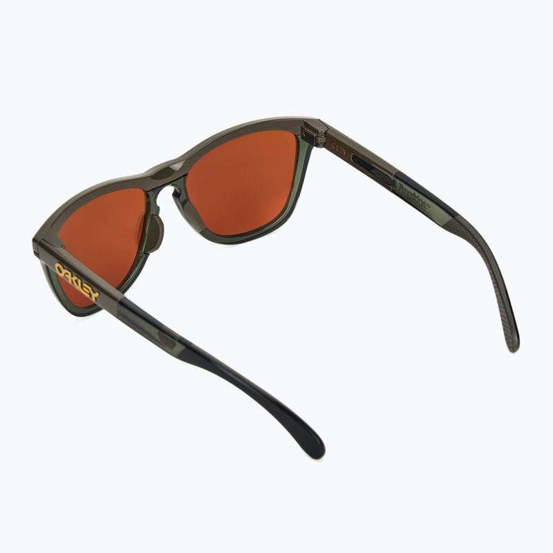 Akiniai nuo saulės Oakley Frogskins Range dark brush/prizm 24k polarized 2