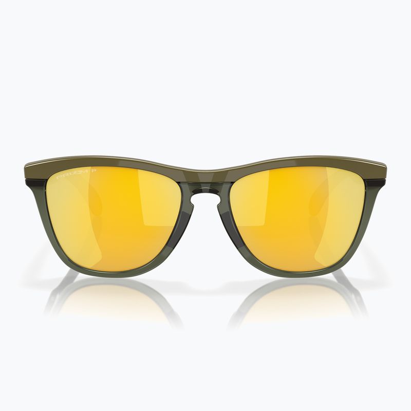 Akiniai nuo saulės Oakley Frogskins Range dark brush/prizm 24k polarized 6