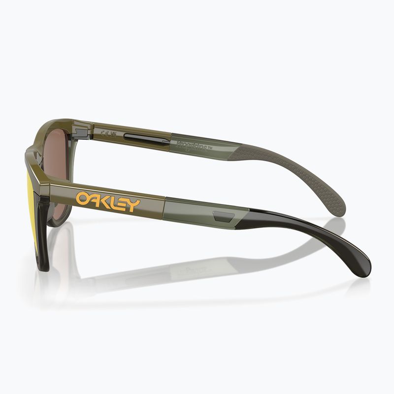 Akiniai nuo saulės Oakley Frogskins Range dark brush/prizm 24k polarized 7