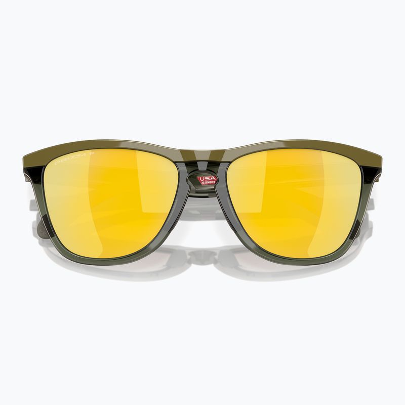 Akiniai nuo saulės Oakley Frogskins Range dark brush/prizm 24k polarized 9