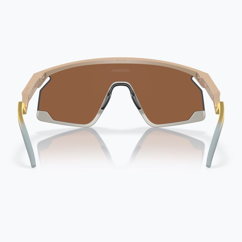 Akiniai nuo saulės Oakley Bxtr Patrick Mahomes II matte terrain tan/prizm tungsten 7