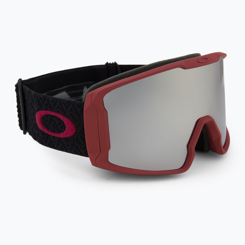 Slidinėjimo akiniai Oakley Line Miner L colby stevenson sign/prizm snow black iridium