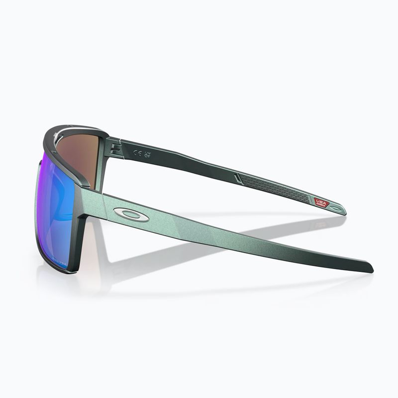 Akiniai nuo saulės Oakley Castel matte silver/blue colorshift/prizm sapphire 3
