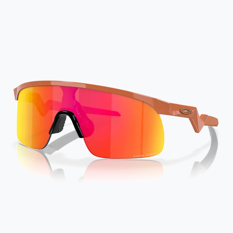 Vaikiški akiniai nuo saulės Oakley Resistor ginger/prizm ruby