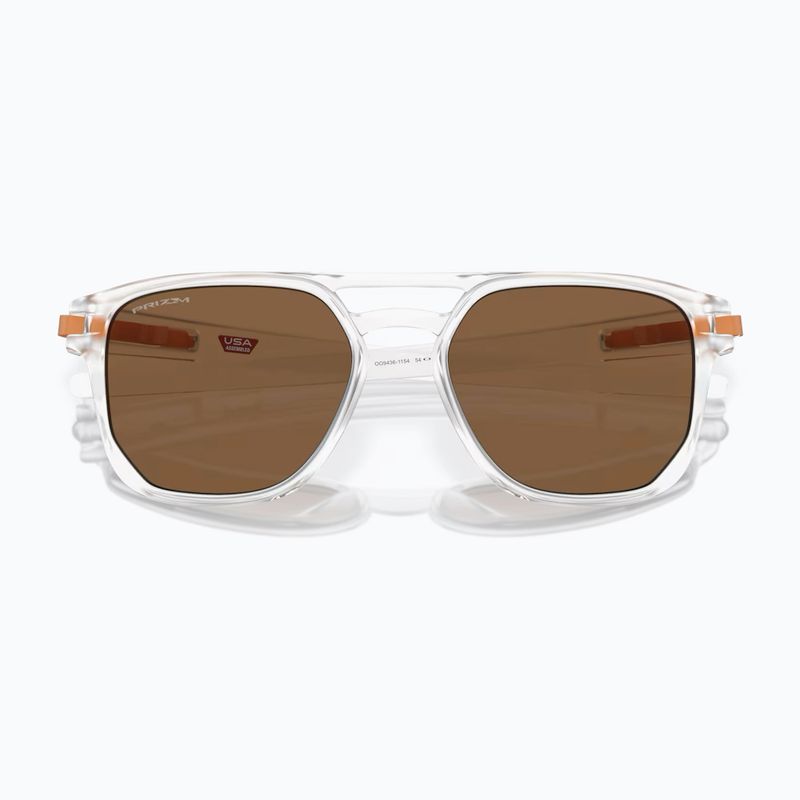 Akiniai nuo saulės Oakley Latch Beta matte clear/prizm bronze 5
