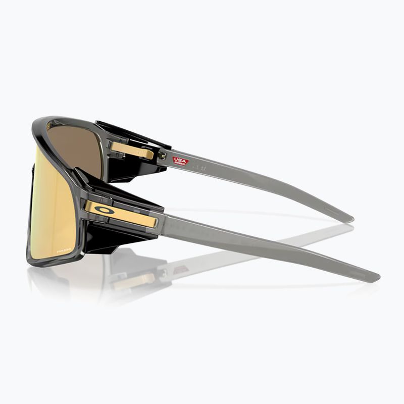 Akiniai nuo saulės Oakley Latch Panel grey smoke/prizm 24k 3