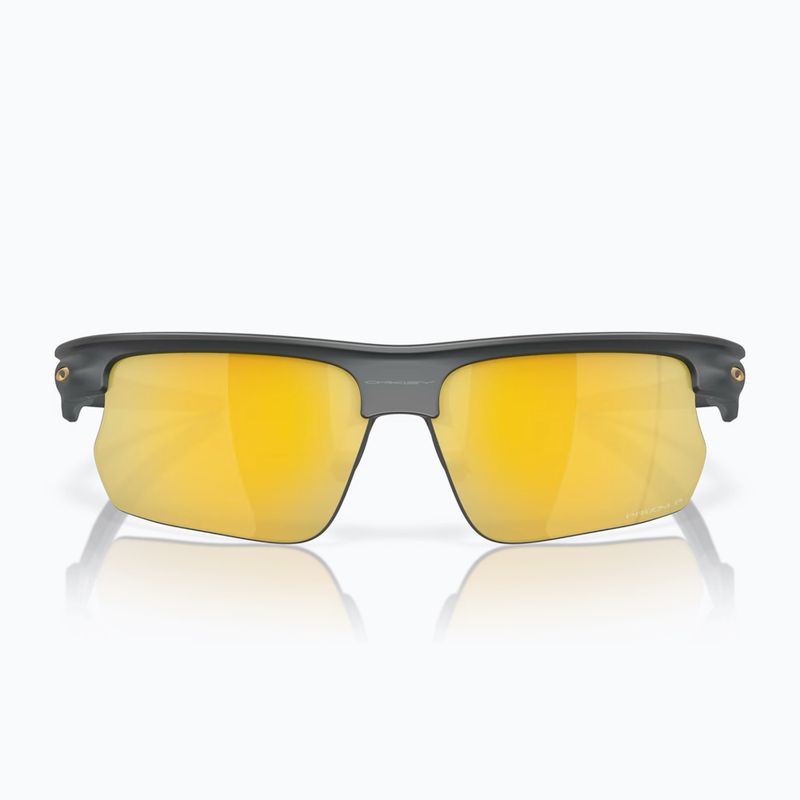 Akiniai nuo saulės Oakley Bisphaera matte carbon/prizm 24k polarized 3