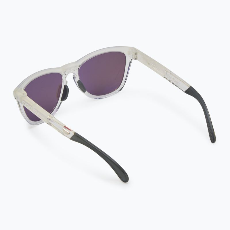 Akiniai nuo saulės Oakley Frogskins Range matte clear/prizm violet 2