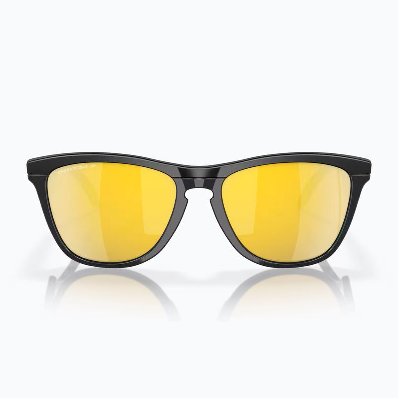 Akiniai nuo saulės Oakley Frogskins Hybrid matte black/prizm 24k polar 2