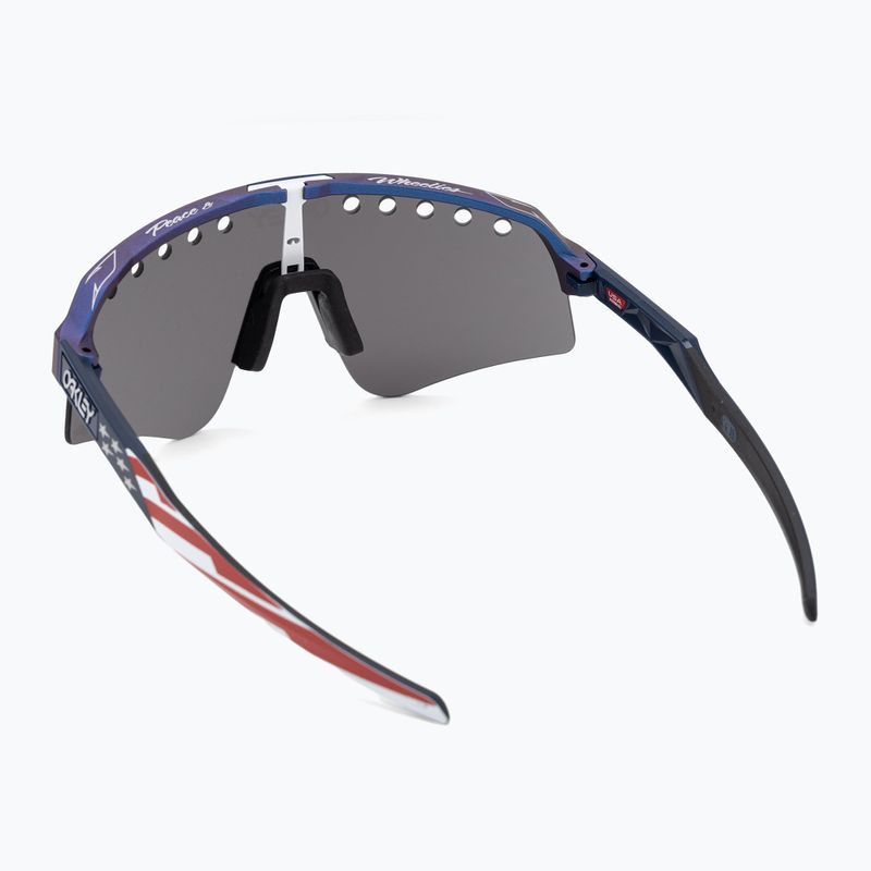 Akiniai nuo saulės Oakley Sutro Lite Sweep Troy Lee Designs blue colorshift/prizm grey 2