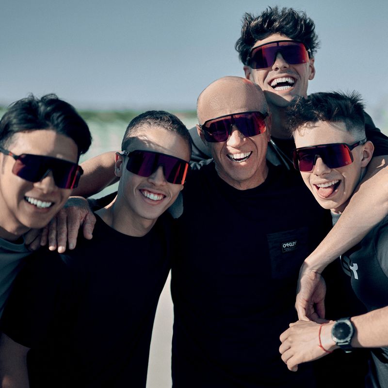 Akiniai nuo saulės Oakley Sutro Lite matte black/prizm road 9
