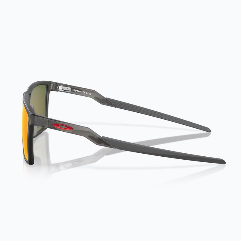 Akiniai nuo saulės Oakley Futurity satin grey smoke/prizm ruby polarized 3
