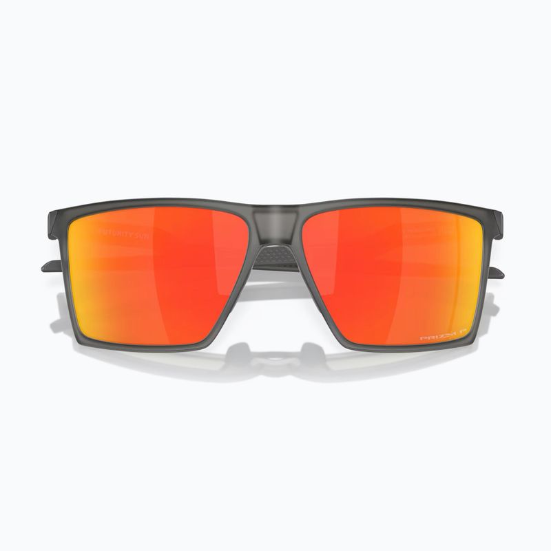 Akiniai nuo saulės Oakley Futurity satin grey smoke/prizm ruby polarized 5