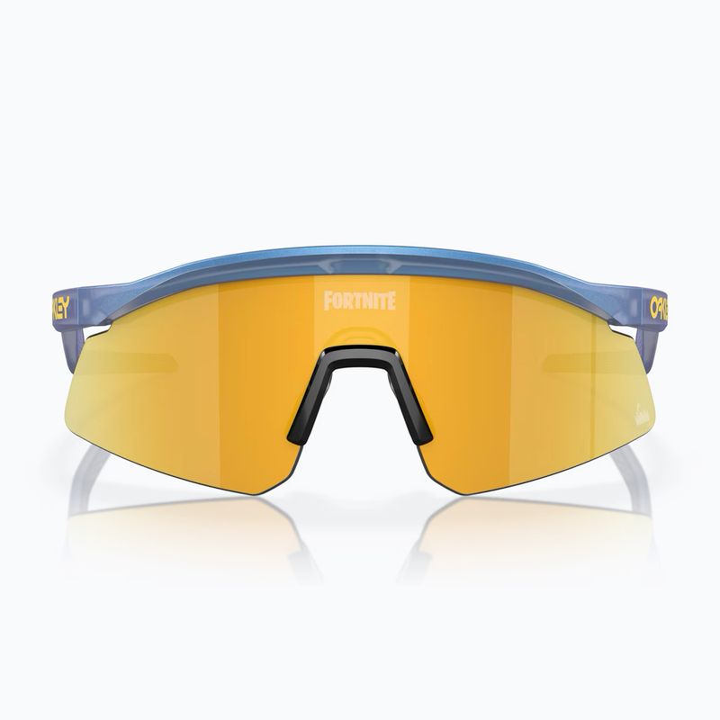 Akiniai nuo saulės Oakley Hydra Fortnite matte cyan blue/clear shift prizm 24k 3