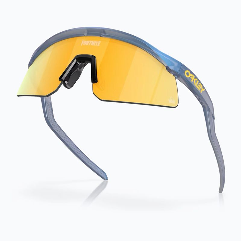 Akiniai nuo saulės Oakley Hydra Fortnite matte cyan blue/clear shift prizm 24k 5