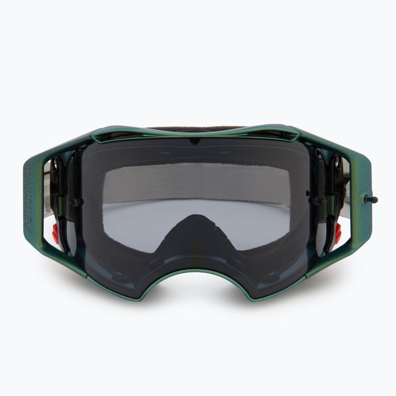 Dviračių akiniai Oakley Airbrake MTB black green colorshift/light grey 2