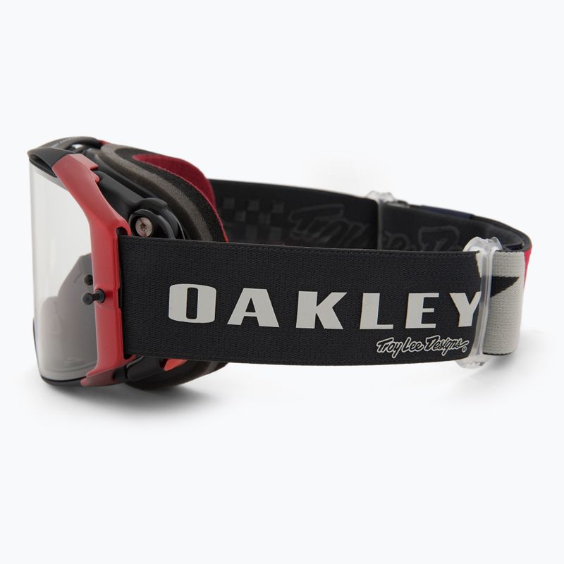 Dviračių akiniai Oakley Airbrake MTB Troy Lee Designs rwb stars/clear 4