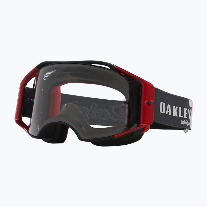 Dviračių akiniai Oakley Airbrake MTB Troy Lee Designs rwb stars/clear