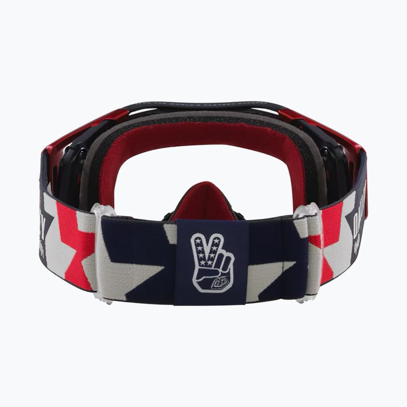 Dviračių akiniai Oakley Airbrake MTB Troy Lee Designs rwb stars/clear 3