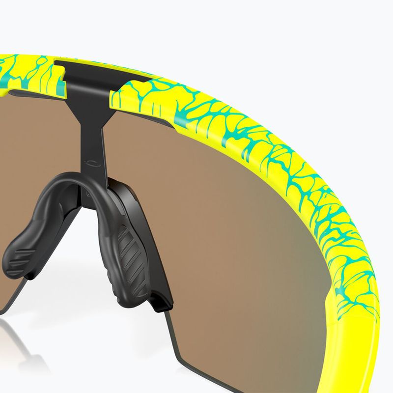 Akiniai nuo saulės Oakley Sphaera matte tenball yellow/clst neuron/prizm ruby 7