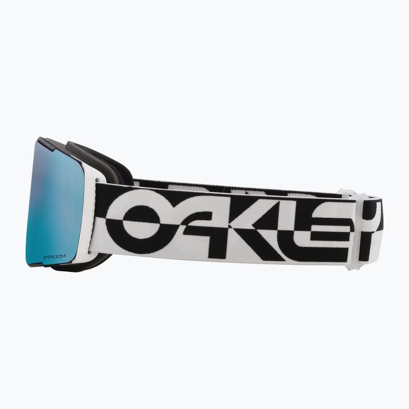 Slidinėjimo akiniai Oakley Line Miner Pro L black white duality/prizm sapphire/prizm torch 4