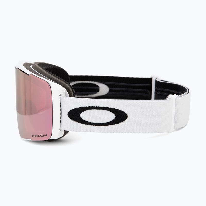 Slidinėjimo akiniai Oakley Line Miner Pro M matte white/prizm rose/prizm sapphire 5
