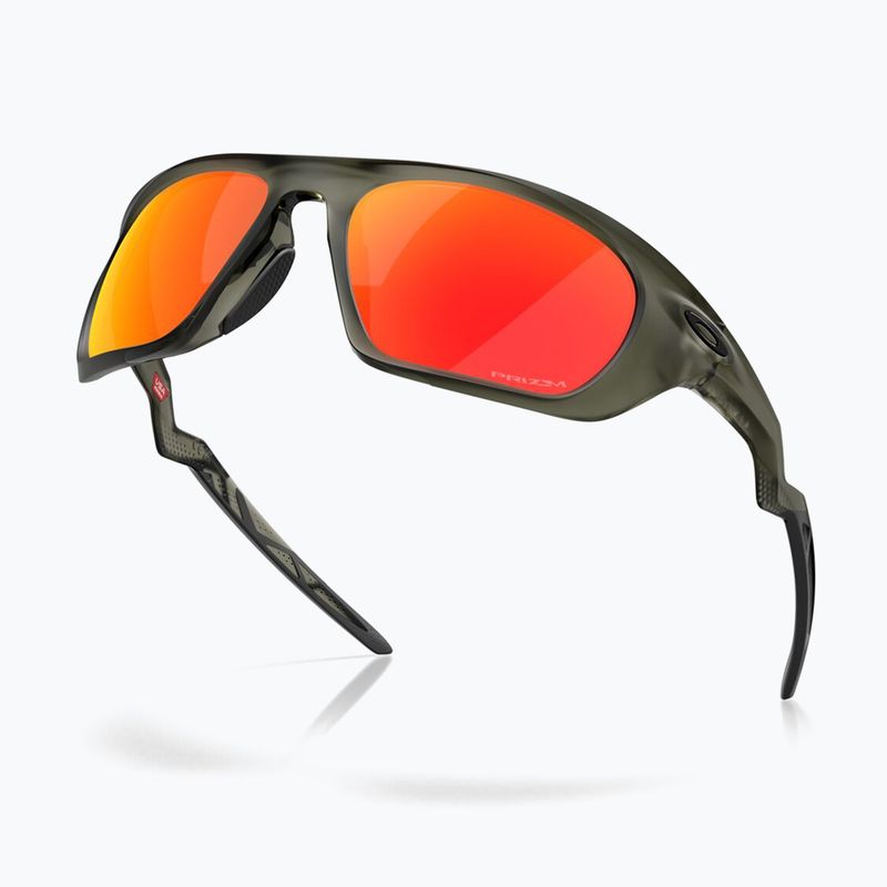 Akiniai nuo saulės Oakley Lateralis matte olive ink/prizm grey 5