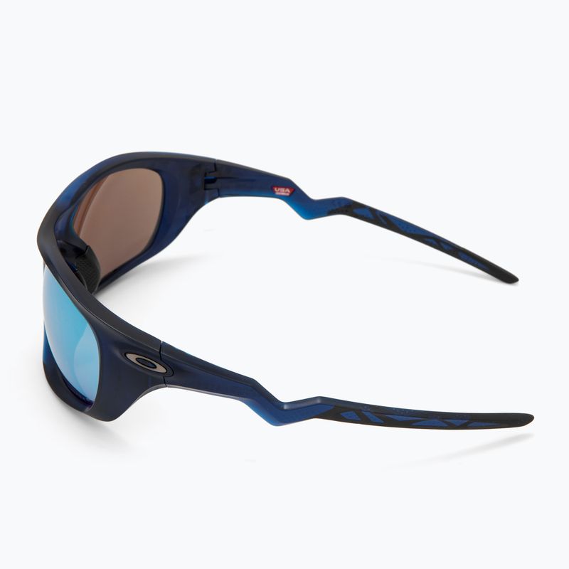 Akiniai nuo saulės Oakley Lateralis matte trans blue/prizm deep water polarized 4