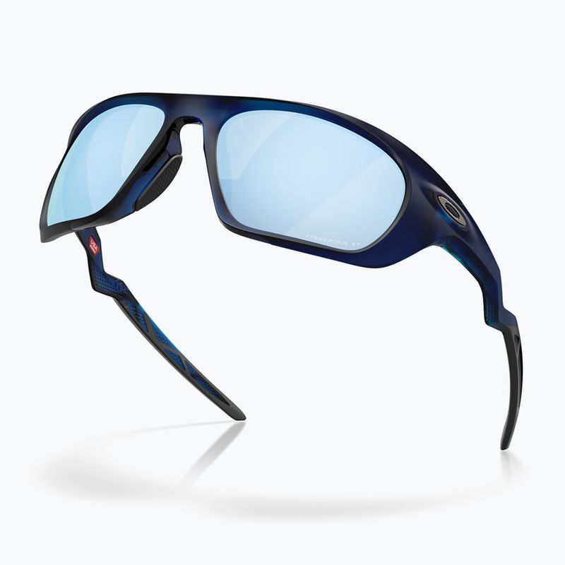 Akiniai nuo saulės Oakley Lateralis matte trans blue/prizm deep water polarized 8