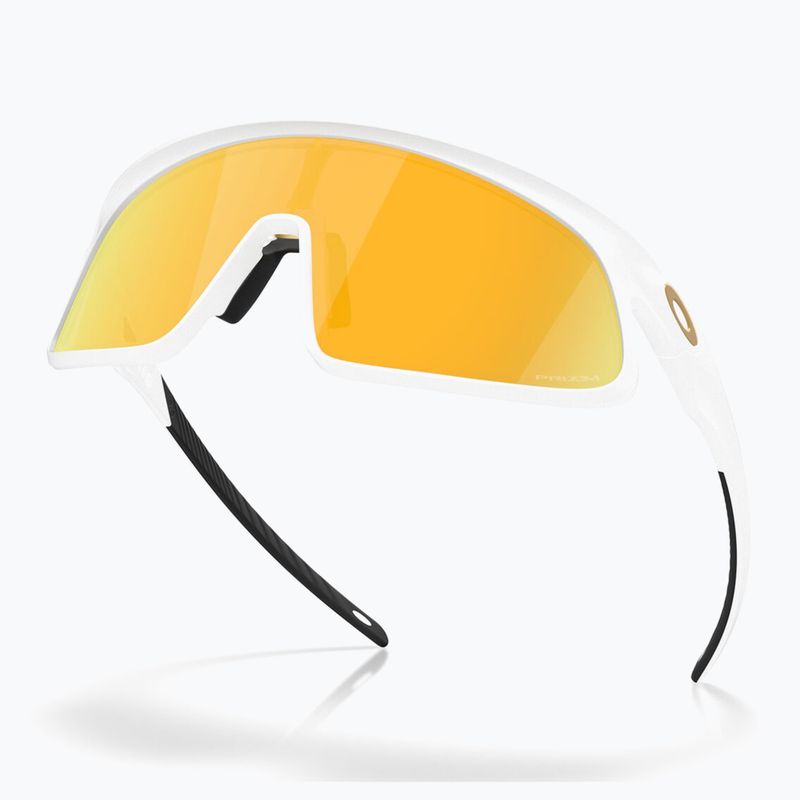 Akiniai nuo saulės Oakley RSLV matte white/prizm 24k 3