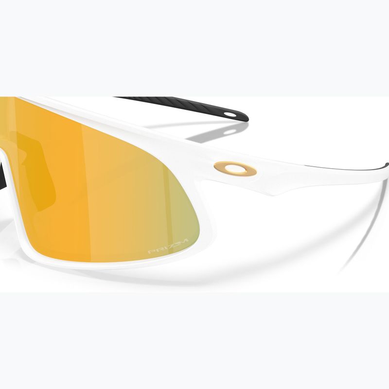 Akiniai nuo saulės Oakley RSLV matte white/prizm 24k 4