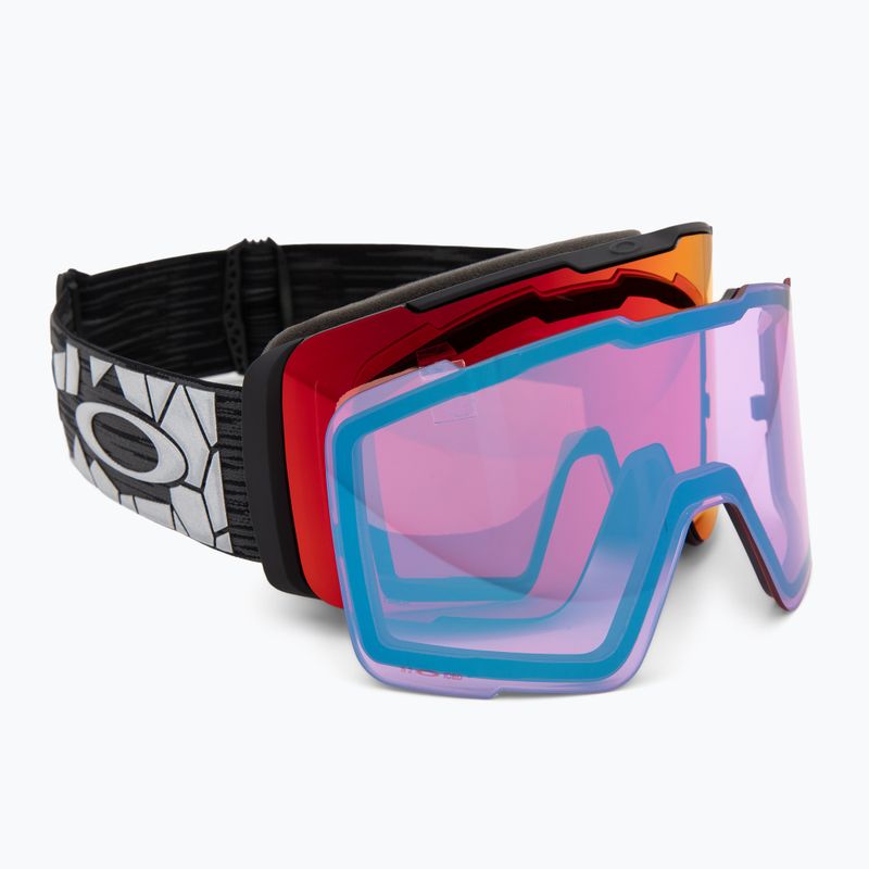 Slidinėjimo akiniai Oakley Line Miner Pro L black reinforce/prizm torch/prizm iced
