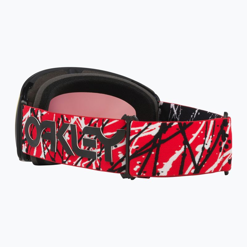 Slidinėjimo akiniai Oakley Flight Deck L red eddie/prizm snow torch iridium 4