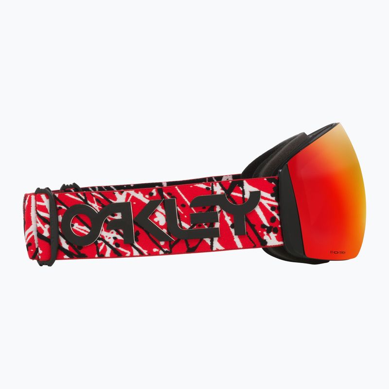Slidinėjimo akiniai Oakley Flight Deck L red eddie/prizm snow torch iridium 6