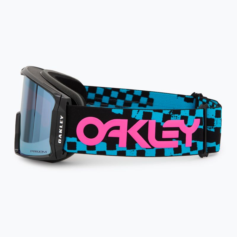 Slidinėjimo akiniai Oakley Line Miner L chex black/prizm snow sapphire iridium 4