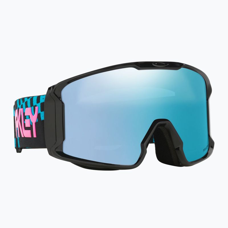 Slidinėjimo akiniai Oakley Line Miner L chex black/prizm snow sapphire iridium