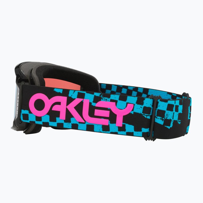 Slidinėjimo akiniai Oakley Line Miner L chex black/prizm snow sapphire iridium 7