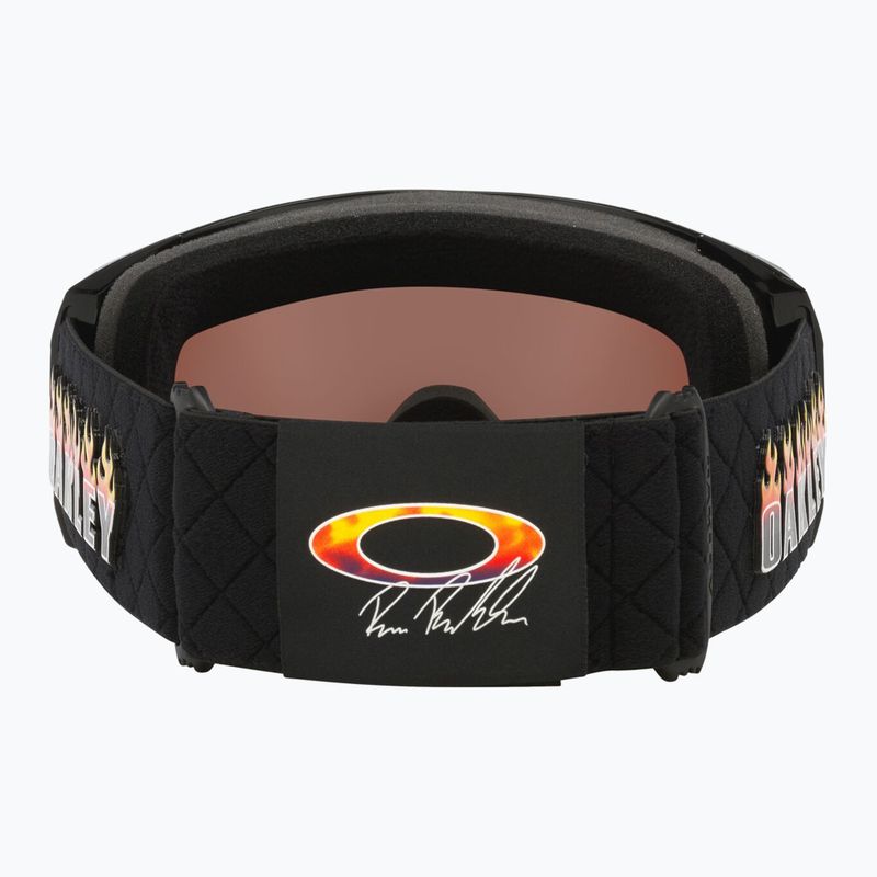 Slidinėjimo akiniai Oakley Line Miner L rene rinnekangas signat/prizm snow black iridium 3