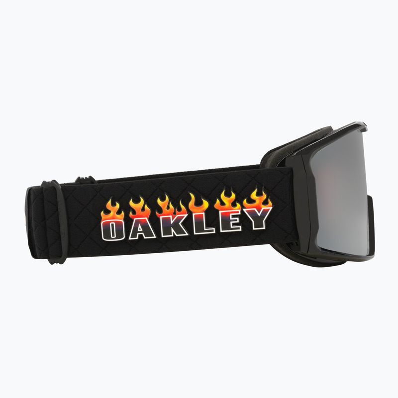 Slidinėjimo akiniai Oakley Line Miner L rene rinnekangas signat/prizm snow black iridium 6