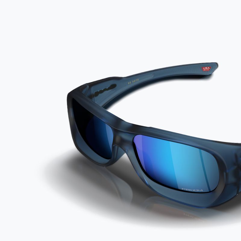 Saulės akiniai Oakley De Soto matte trans stonewash 5